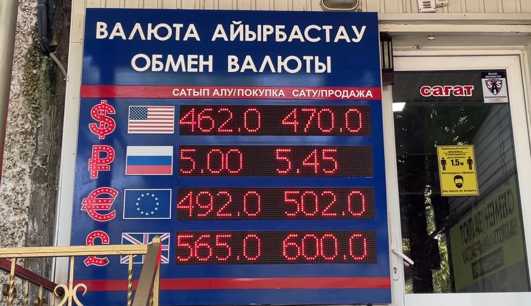 Доллар по 470 тенге, а евро - 502: тенге продолжает падать